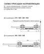 BOYARD.Комплект тонких боковых стенок для DB8181-средние SBDW12/GRPH/350