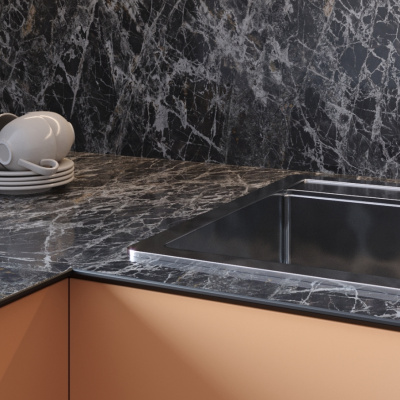 Столешница Mystic marble 8053/R Slotex 4200х600х40 мм
