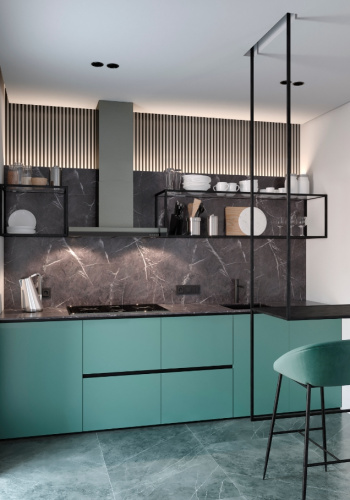 Стеновая панель Ankara marble 2343/А Slotex 4200х600х10 мм