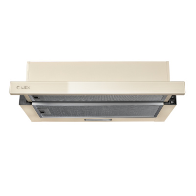 Кухонная вытяжка встраиваемая LEX HUBBLE G 2M 600 IVORY LIGHT