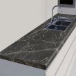 Столешница Мрамор марквина черный C508 CR Кроношпан 3050х600х38 мм