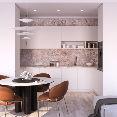 Столешница Мултан лава 8509/Ln Антарес 3050х600х38 мм