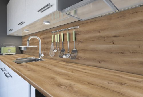 Стеновая панель Scottish oak 2613/P Slotex 4200х600х10 мм