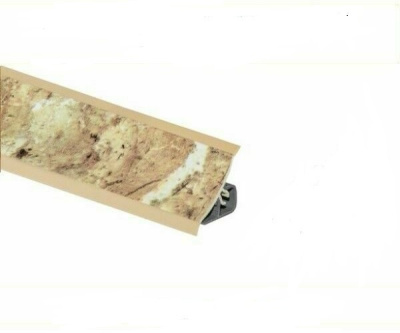 Плинтус для столешниц мрамор золотой Thermoplast 18х18х3000мм 1285 (ф-ра 598)