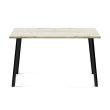 Обеденная группа Стол прямоугольный и 4 стула бежевые (table88058032LAP + chair_holland_black)