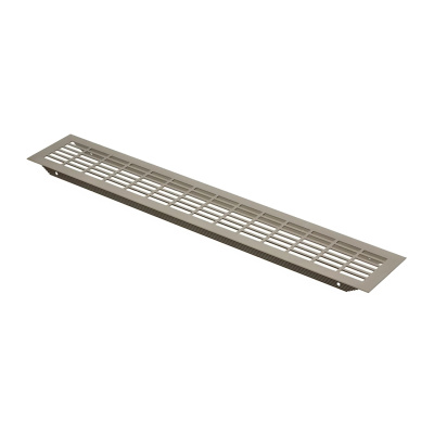 Решетка вентиляционная 480х80 мм антрацит светлый GTV KK-W80800-24