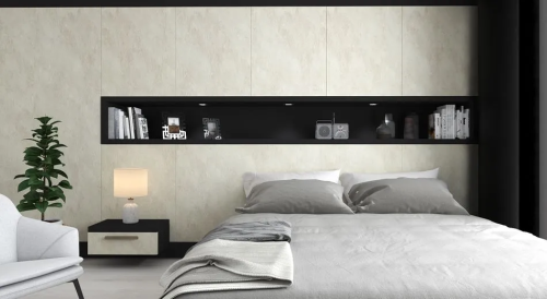 Плита МДФ Бежевый камень матовый 18 мм 391/3084 AGT TRENDY 2800х1220 мм