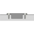 Петля для накладных дверей, угол открывания 95° HETTICH Sensys 8631i-TH 52 9090260/9084995