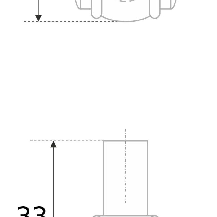 BOYARD.Ручка мебельная BAMBOO RC019CP.4