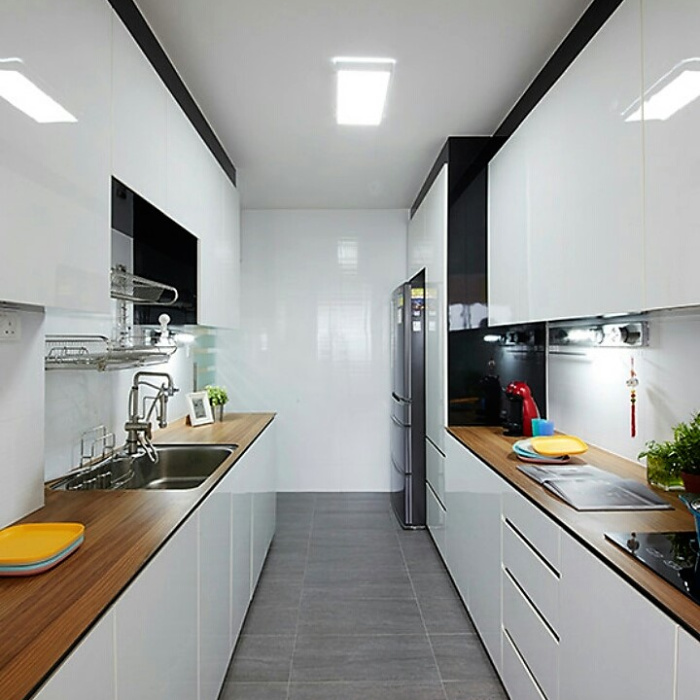 Плита МДФ Белый супер глянец 8мм 601 AGT TRENDY 2800х1220