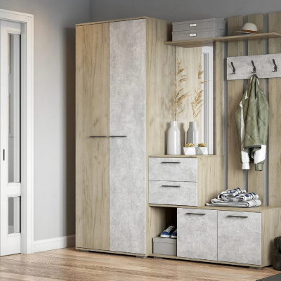 ЛДСП Дуб крафт серый pure wood Кроношпан 2800х2070х16 мм