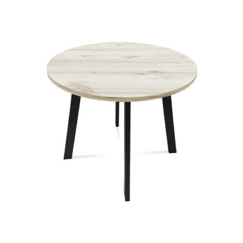 Обеденная группа Стол круглый и 4 стула серые (table88032LAP + chair_desert gray_black)
