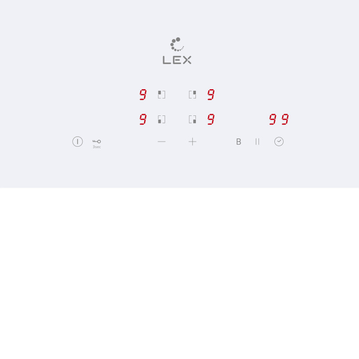 Индукционная варочная панель LEX EVI 640A WH