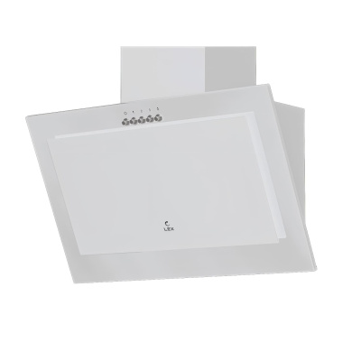 Кухонная вытяжка наклонная LEX MIO 600 WHITE