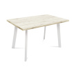 Обеденная группа Стол прямоугольный и 4 стула бежевые (table88058032LAP + chair_holland_white)
