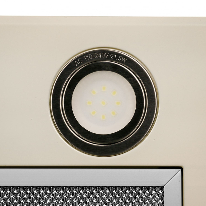 Кухонная вытяжка полновстраиваемая LEX GS BLOC P 600 IVORY LIGHT